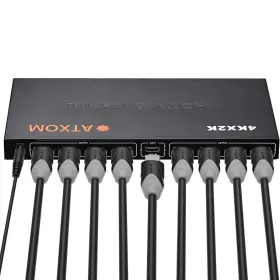 860010938928 ATXOM Hdmi Splitter Display Duplicate Mirror