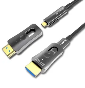 613792319528 ATZEBE Fiber Optic Hdmi Micro Cable Hdr 613792319528 ATZEBE Fiber Optic Hdmi Micro Cable Hdr