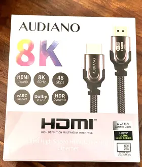 768894173483 AUDIANO Hdmi Cable Earc Dynamic Hdr High