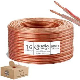 AXWIRE-16CLR AUDIO EXPRESS Speaker Wire Feet Polarity