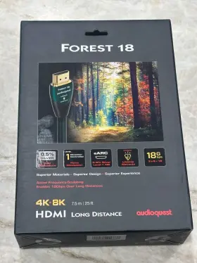 092592016637 AUDIOQUEST Forest Hdmi Cable Meters Feet