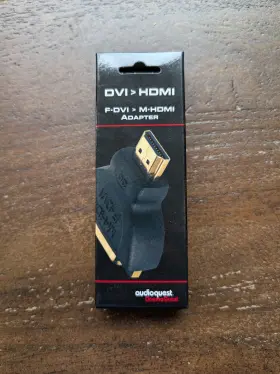092592045613 AUDIOQUEST Nos Cinemaquest Dvi Hdmi Adapter
