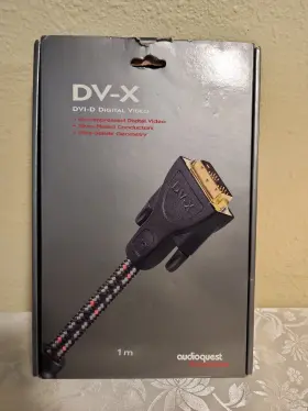 Dv-x AUDIOQUEST Dvi Digital Video Cable Meter