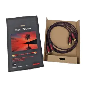 Audioquest 092592081420 Pair Of Genuine Red River Xlr Interconnect Cables - 1.5 M Length Audioquest 092592081420 Pair Of Genuine Red River Xlr Interconnect Cables - 1.5 M Length