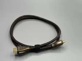 092592085534 AUDIOQUEST Chocolate Braided Hdmi Cable
