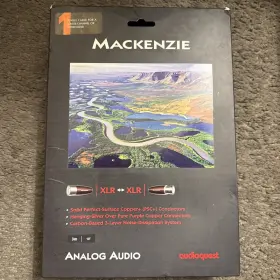 5PXLXL AUDIOQUEST Mackenzie Interconnect Cable Meter Xlr