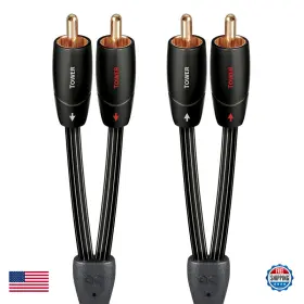 Audioquest B00fgjo4ra 5m Tower Rca Audio Cable 2 X Black - Cables