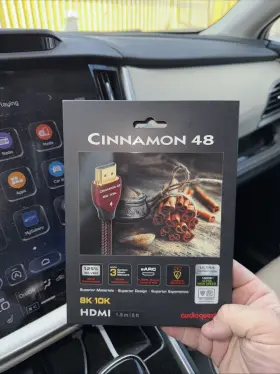HDM48CIN150 AUDIOQUEST Cinnamon Hdmi Cable HDM48CIN150 AUDIOQUEST Cinnamon Hdmi Cable