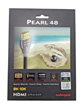 HDM48PEA075 AUDIOQUEST Pearl Ultra Hdr Hdmi Cable