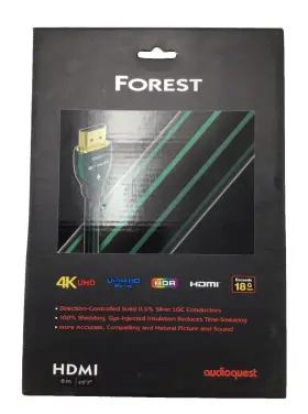 HDMFOR08 AUDIOQUEST Forest Hdmi Cable Ethernet Ultra