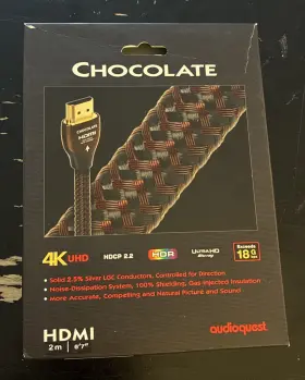 HDMICHO02 AUDIOQUEST Chocolate High Hdmi Cable