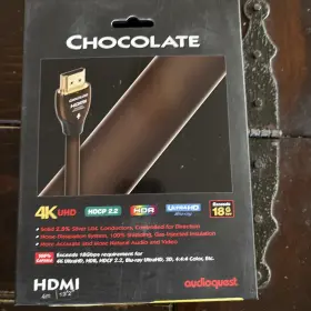 HDMICHO04 AUDIOQUEST Chocolate Hdmi Hdr Hdcp Ultrahd Meter
