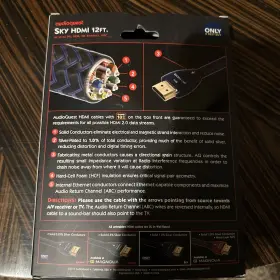 HDMISKY12FT AUDIOQUEST Sky Hdmi Ultra Hdr Cable #2