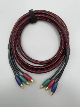 YIQX-1.0M AUDIOQUEST Video Cable Rca Plugs Meter