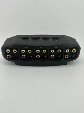 DH4VS AUDIOVOX RCA Audio Vidio Video Selector Switch Cords #3 DH4VS AUDIOVOX RCA Audio Vidio Video Selector Switch Cords #3