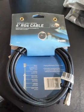 034405236009 AUDIOVOX TERK Digital Coaxial Satellite Tv Video