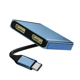 TC-402 AUKOKIOULA Displayport Splitter Dual Monitors Usb Spli