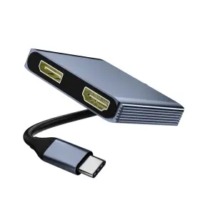 TC-403 AUKOKIOULA Usb Hdmi Displayport Splitter Adapter Dual