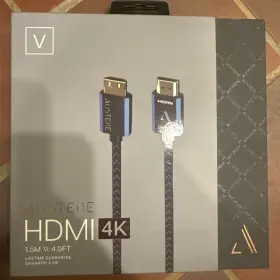 Austere 5s-4khd2-1.5m V Series 4k Wovenarmor 1.5 Meters 4.9 Feet Hdmi 2.0 Cable With Linkfit Austere 5s-4khd2-1.5m V Series 4k Wovenarmor 1.5 Meters 4.9 Feet Hdmi 2.0 Cable With Linkfit