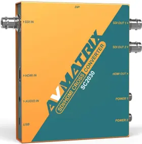 Avmatrix 971118000005 Sc2030 3g-sdi/ Hdmi Scaling Cross Converter Input 1 Or Sdi Analog Au Avmatrix 971118000005 Sc2030 3g-sdi/ Hdmi Scaling Cross Converter Input 1 Or Sdi Analog Au