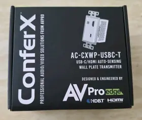 850001710138 AVPRO EDGE Usb Hdmi Wall Plate Transmitter