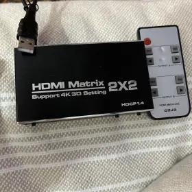 HDMI-2IN-2O-V2 AX Matrix Setting Hdcp Remote