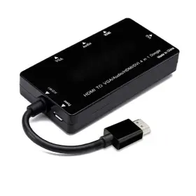 094276902236 AXGEAR Hdmi Dvi Vga Adapter Cable Audio Mirror #2