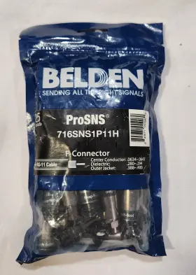 716SNS1P11PL BELDEN Prosns Plenum Connector