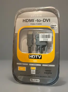 722868614945 BELKIN Hdmi Dvi Video Cable High