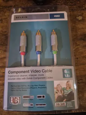 AV21004-06 BELKIN Video Cable Cord Tv Dvd