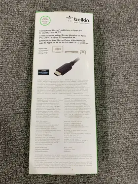 F3Y021BT2M BELKIN High Hdmi Cable Uhd Fhd Ethernet #2
