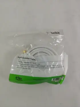 F8V304-12WHBKST BELKIN Coaxial Cable