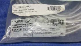 AV52400B100 BELKIN PUREAV Hdmi Interface Dvi Video Cable #2