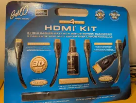 HDK2612 BELLO High Hdmi Cables Screen Cleaner Kit HDK2612 BELLO High Hdmi Cables Screen Cleaner Kit