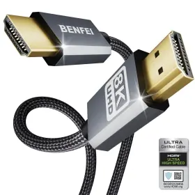 000358GREY BENFEI Hdmi Cable Ultra High