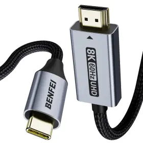 000388GREY BENFEI Usb Hdmi Cable