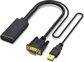 Dl-hdv BENFEI Vga Hdmi Adapter Converter Audio Laptop