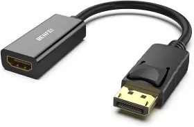 000095BLACK BENFEI Displayport Hdmi Adapter Uni Directional