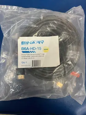 842822023283 BINARY High Hdmi Cables Ethernet