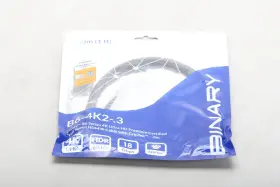 B6-4K2-.3 BINARY Ultra High Hdmi Cable