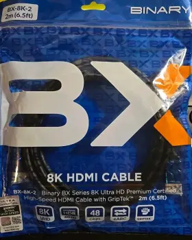 BX8K2 BINARY Hdmi Cable