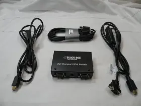 AC505A BLACK BOX Vga Switch Hdmi Cables