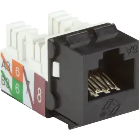 C6AJA70-BK-R2 BLACK BOX NETWORK Keystone Jack Unshielded