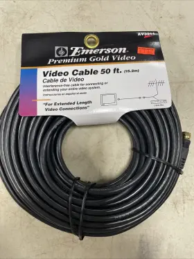 BWA17AV006V BLACK WEB Emerson Video Cable