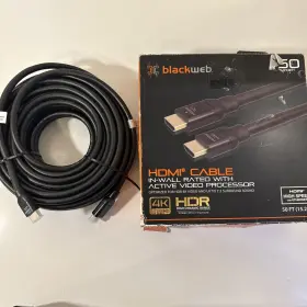 681131153270 BLACKWEB Wall Hdmi Cable Actuve Video Processor