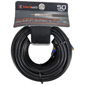 BWA17AV013 BLACKWEB Coax Cable Web Awg Quad Shield Tv Modem #2