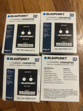 815592024149 BLAUPUNKT Channel High Remote Level Converter