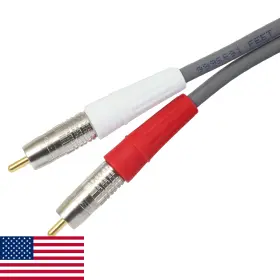 Blue Jeans Cable B01n43wp1x Bjc Silver-plated Stereo Audio 3 Foot Assembled In Usa