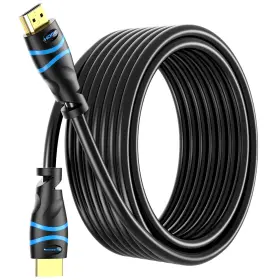 Bluerigger 609465955384 4k Hdmi Cable 50ft 30hz Hdr10 In-wall Cl3 High Speed Hdcp2.3 Earc