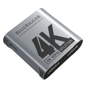 Bluerigger Splitter-120sp Hdmi Splitter 1 In 2 Out 4k 60hz 18gbps Source To Displays 1x2 Dual H Bluerigger Splitter-120sp Hdmi Splitter 1 In 2 Out 4k 60hz 18gbps Source To Displays 1x2 Dual H